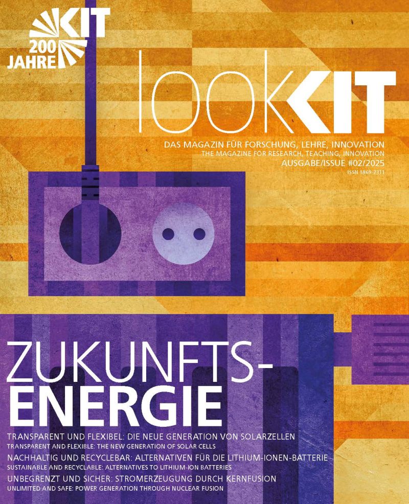 Titelseite von lookKIT zum Thema Zukunftsenergie